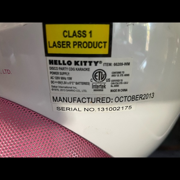 Hello Kitty Disco Party Machine - Picture 6 of 6